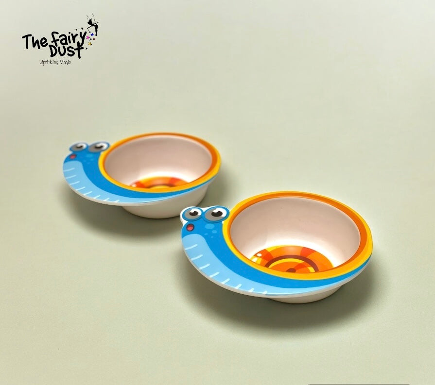 Cartoon Designed Bamboo Bowls (Eco-Friendly🍀)