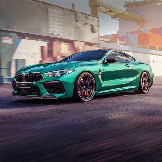 1:24 Die Cast BMW - M8 Manhart Series Mystique Green