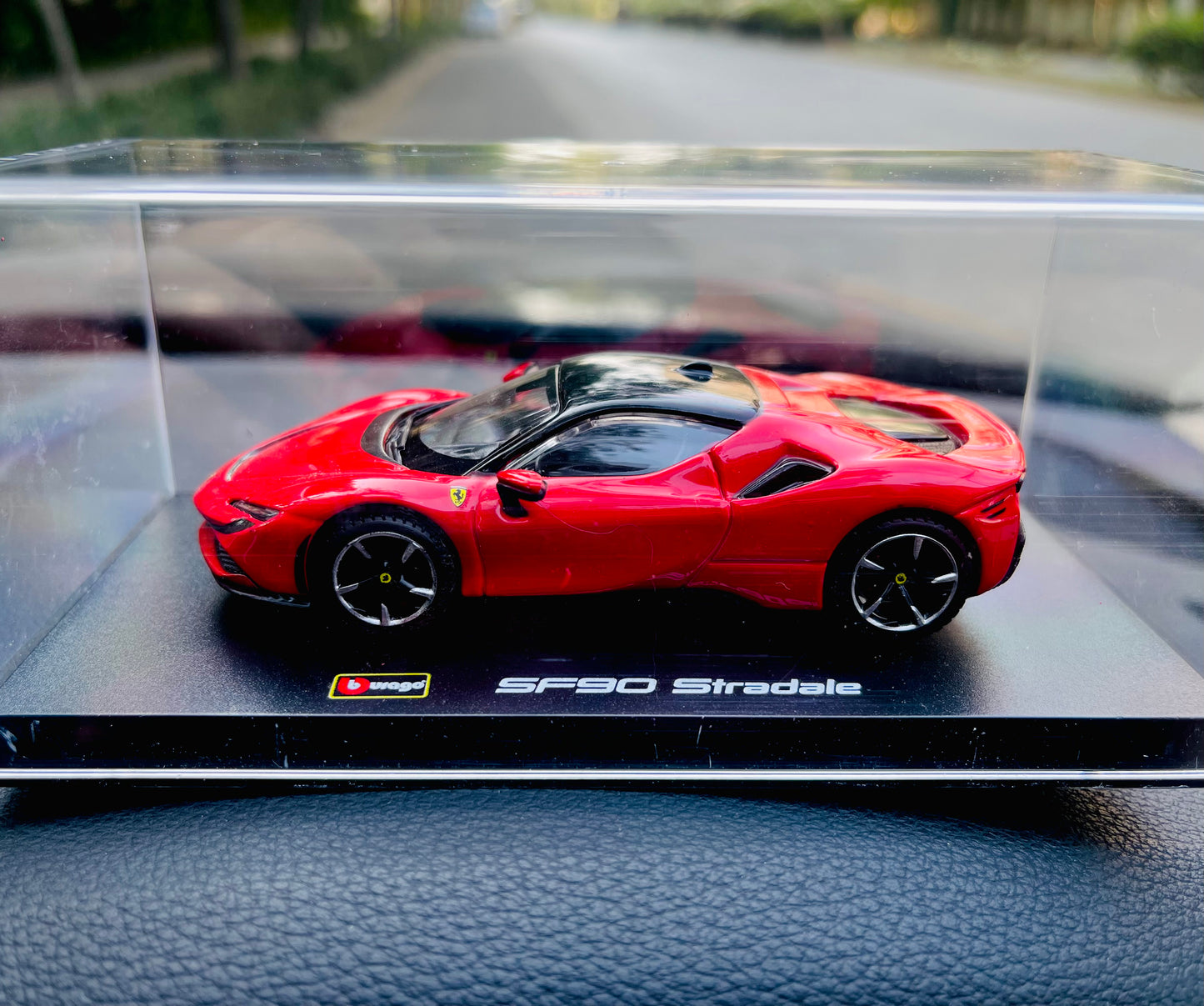 1:43 Bburago Scale Model Die Cast- Ferrari - SF 90 STRADALE - Rare Collectible Box (imported)