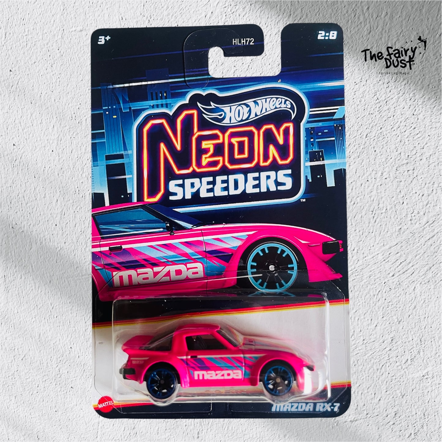 Hot Wheels Premium - 1:64- Neon Speeders – Mazda RX-7