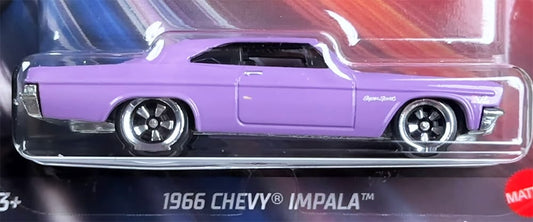 Hot Wheels - Premium 1:64 - 1966 Chevy Impala - Fast & Furious Racing (Purple)