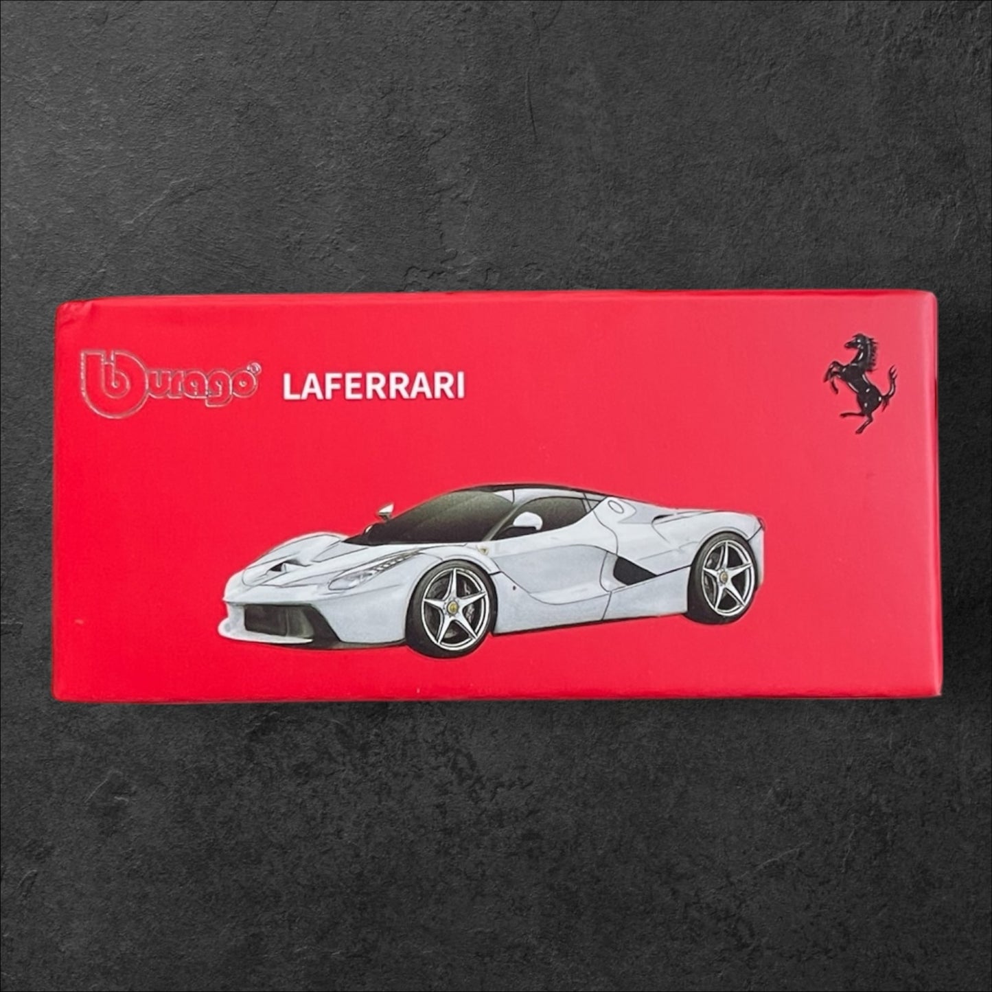 1:64 Bburago Scale Model Die Cast- Ferrari - LA Ferrari White