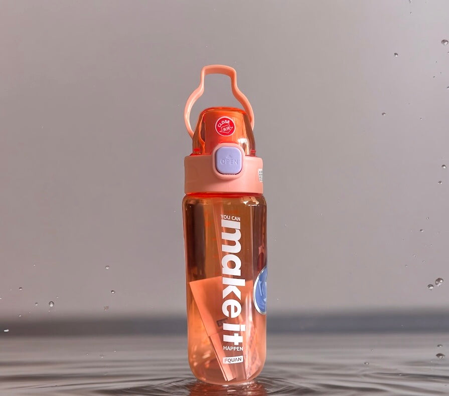 Make it Happen - High Quality Water Bottle with Handle and Lock. Best Selling product 🔥🔥