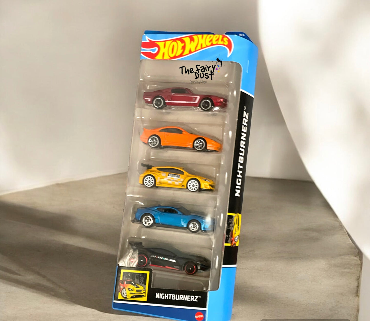 Hot Wheels Pack of 5 - Nightburnerz Series