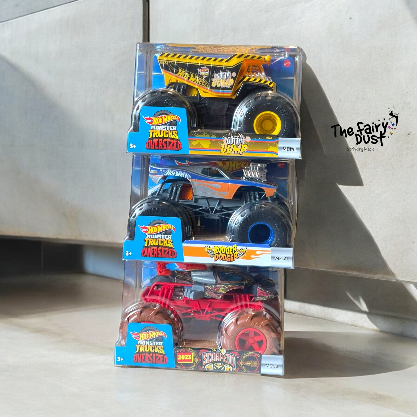 Hot wheels Oversized Monster Trucks (Import)