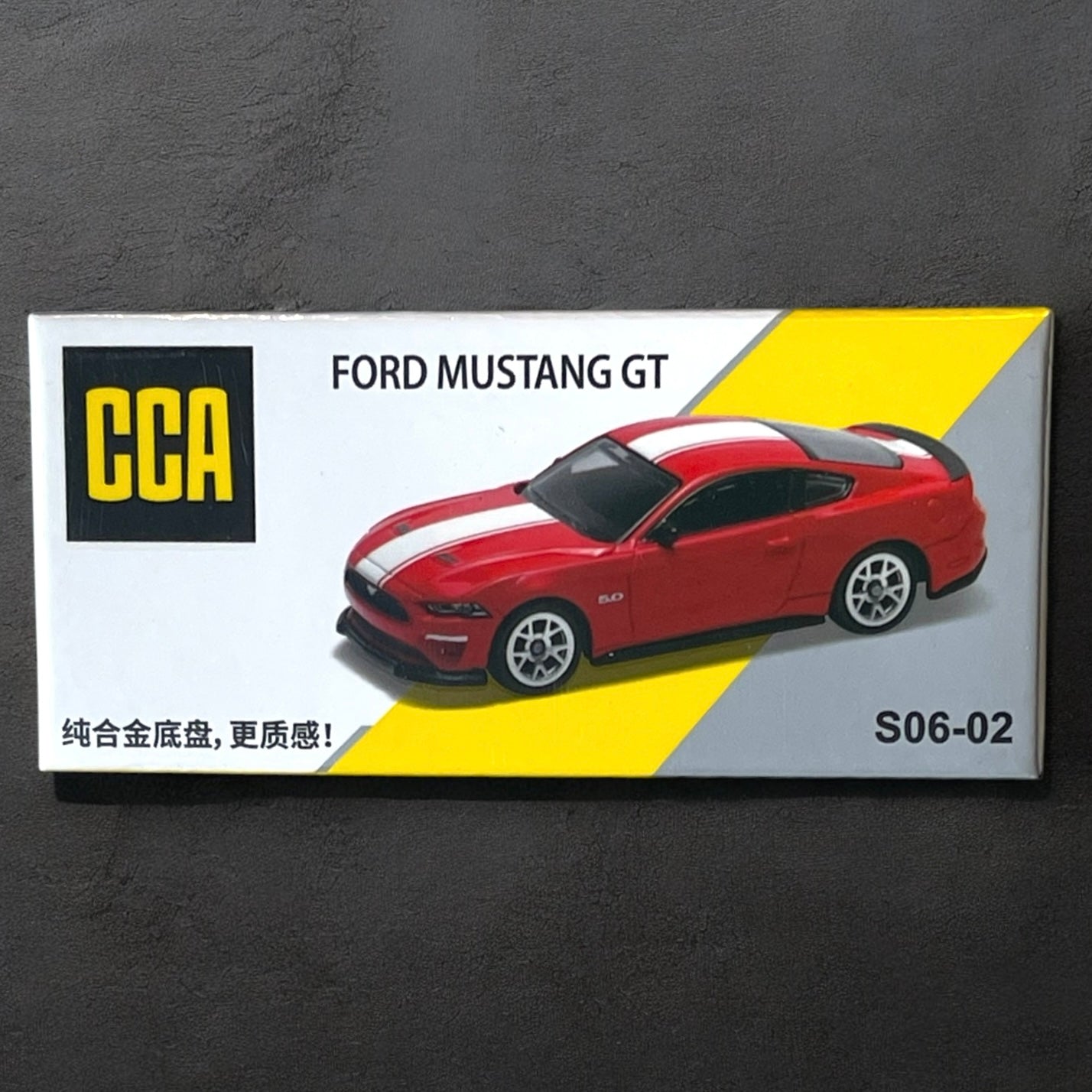 *NN-1:64 CCA Scale Model -Ford Mustang GT (Red)