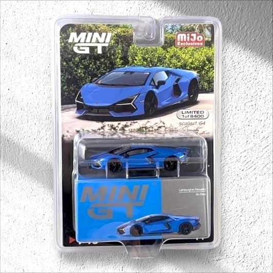 *MINI GT - 1:64 - Imported - Lamborghini Revuelto - Blu Eleos