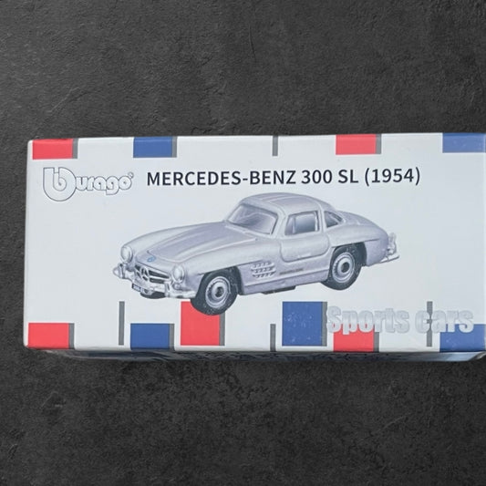 1:64 Bburago Scale Model Die Cast- Mercedes Benz - SL 300 (1954)