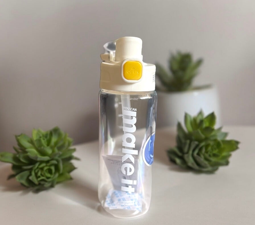 Make it Happen - High Quality Water Bottle with Handle and Lock. Best Selling product 🔥🔥