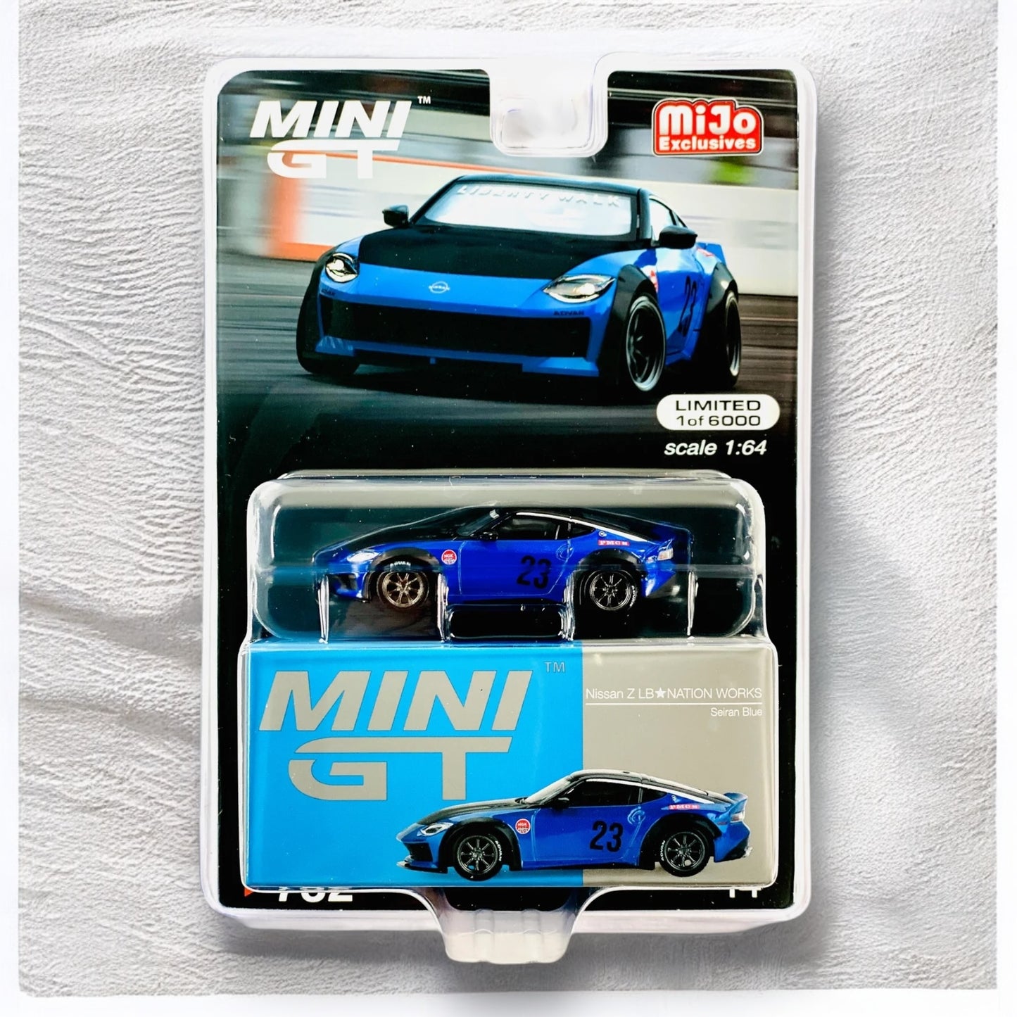 *MINI GT - 1:64 - Imported - NISSAN ZLB | Seiran Blue