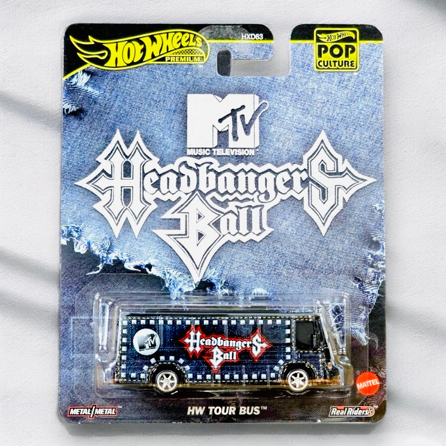 Hot Wheels - Premium 1:64 -Headbanger Ball - HW Tour Bus