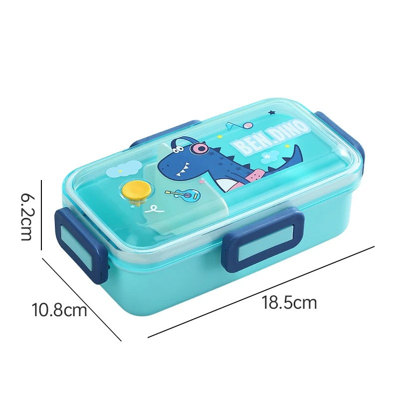 530ML Sleek Mini kids cartoon lunchbox (BPA free Plastic)