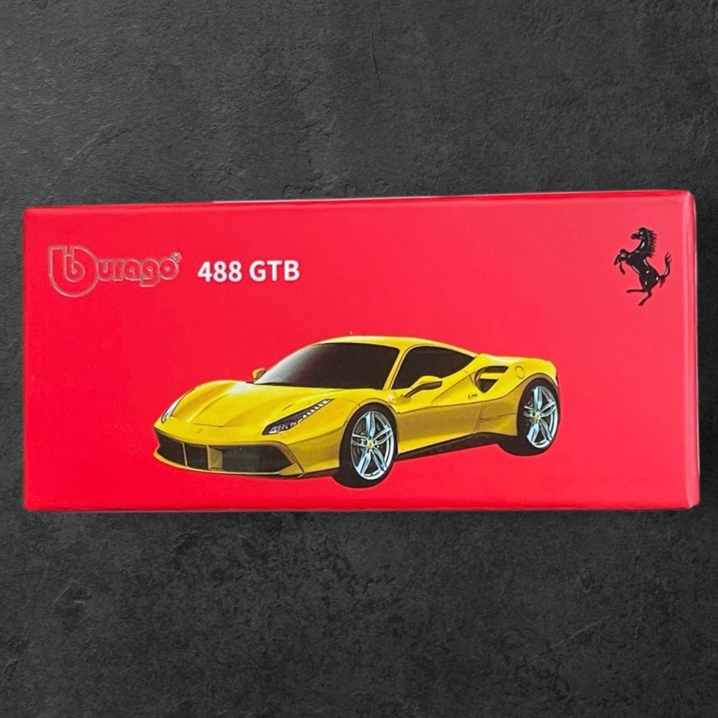 1:64 Bburago Scale Model Die Cast- Ferrari - 488 GTB