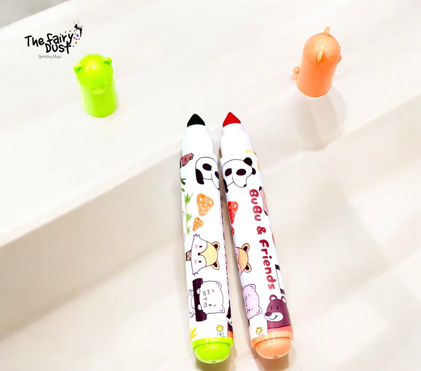 Skin Friendly -Washable water colour sketch pens - Set of 24 (Best for Kids who like to showcase their art everywhere 😉) Non Toxic 😇