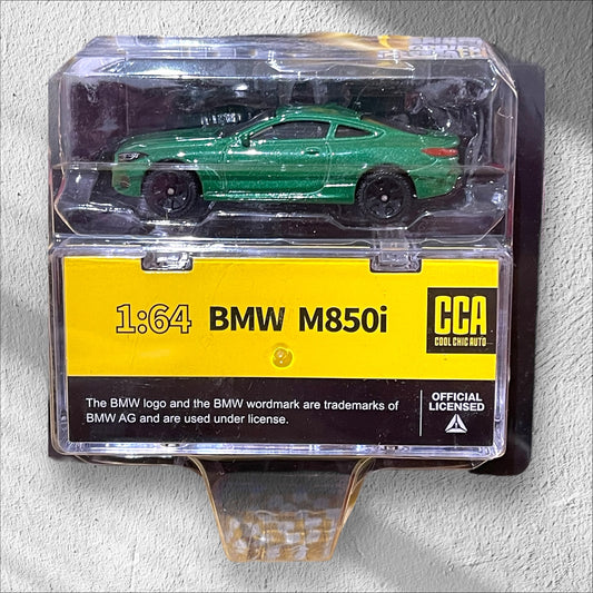 CCA - 1:64 - Premium - BMW M850i - Dark Bottle Green, Blister Pack (With Stackable Box)