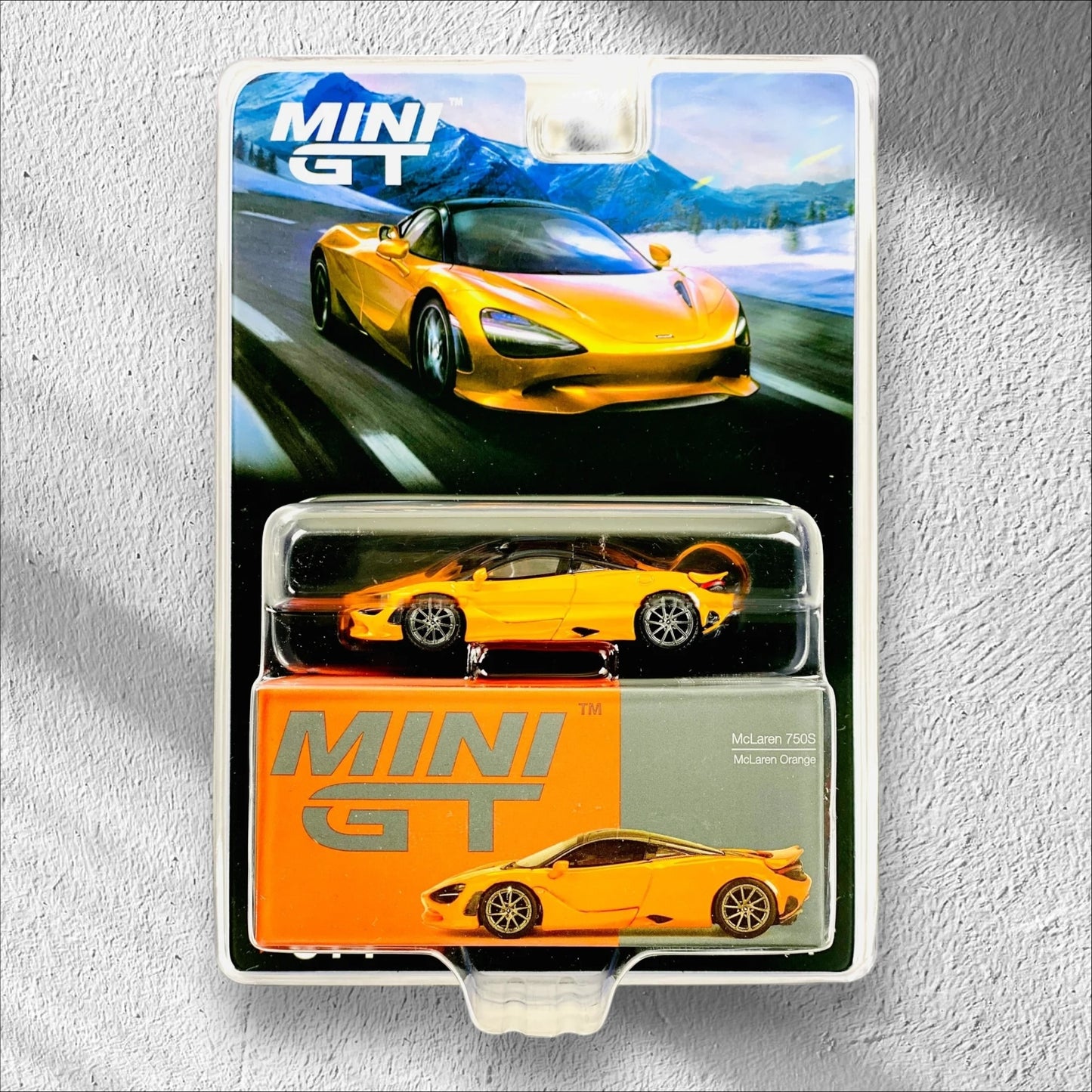 *MINI GT - 1:64 - Imported - McLaren 750S Orange