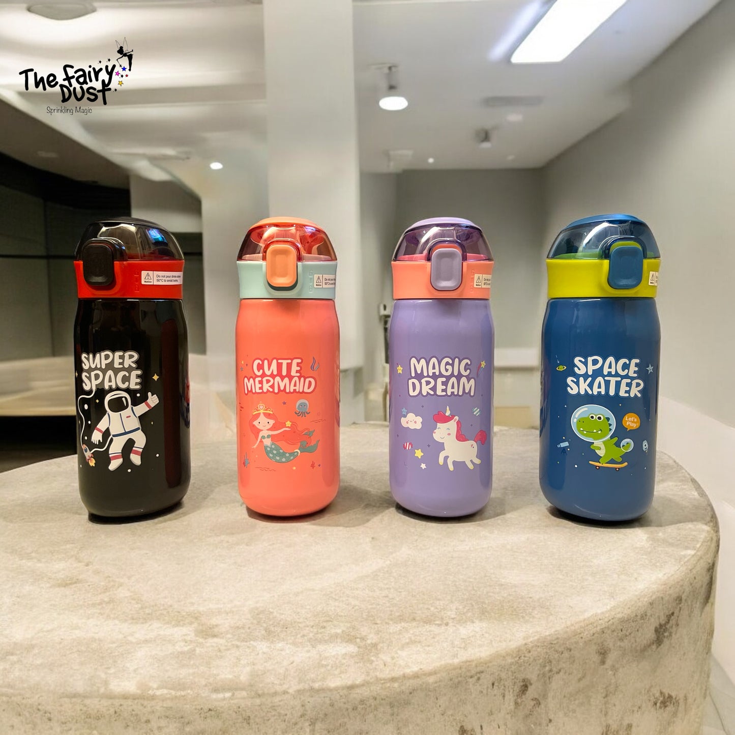 FQN - Stainless Steel Hot N Cold water Bottle with Sipper (500ML)