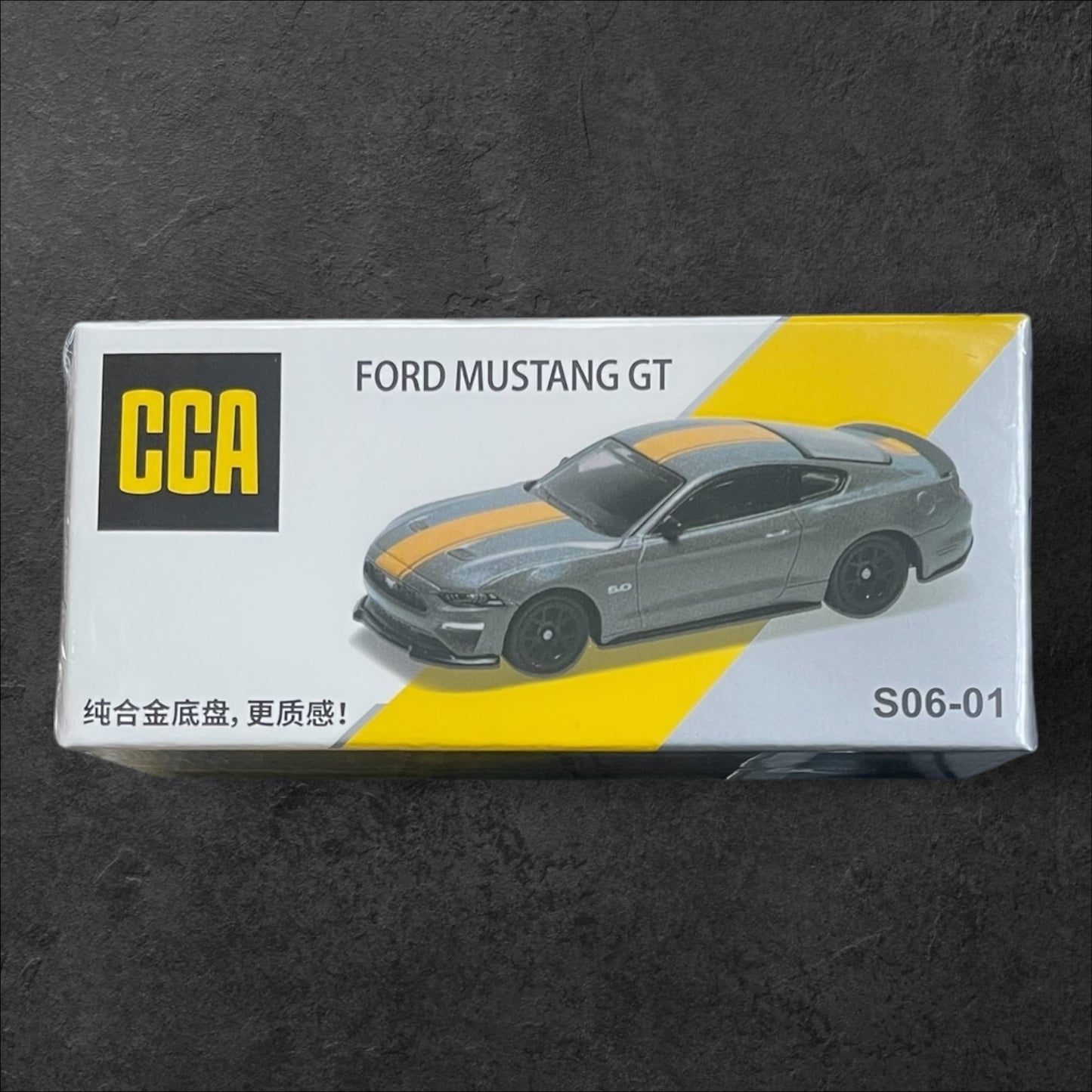 *NN-1:64 CCA Scale Model -Ford Mustang GT (Dark Grey)