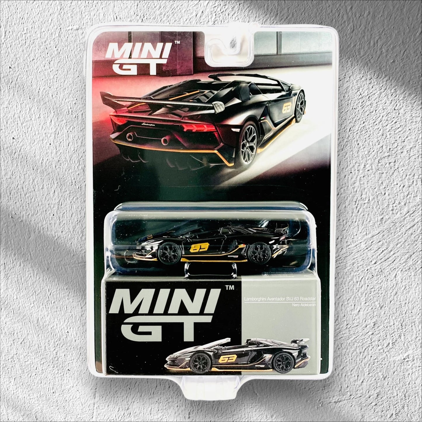 *MINI GT - 1:64 - Imported - Lamborghini Aventador SVJ 63 Raodster