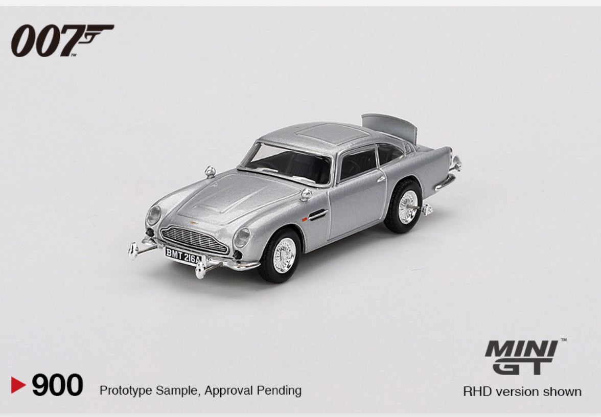 *MINI GT - 1:64 - Imported - Aston Martin DB5 James Bond 007