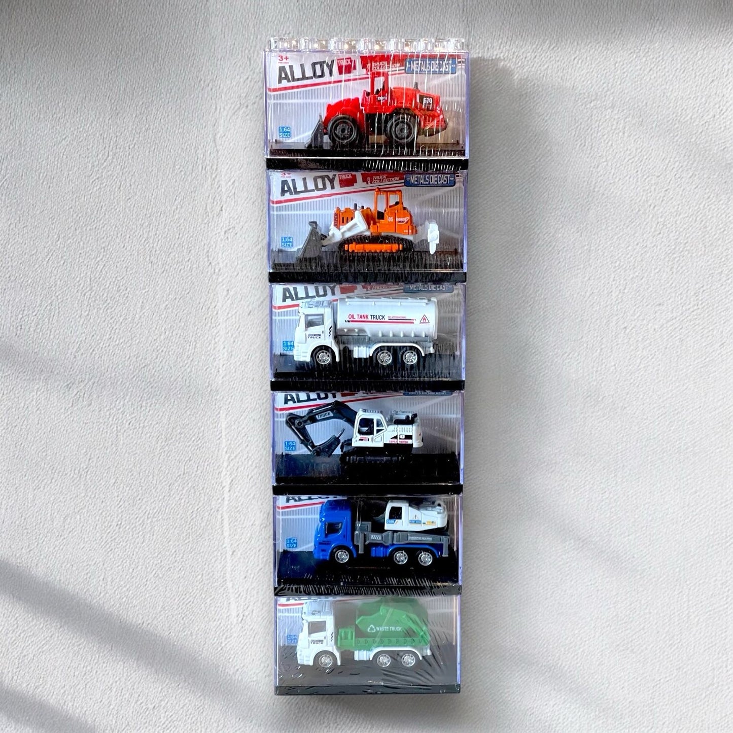 Premium Alloy Construction Vehicle Set – Die-Cast Metal Trucks for Kids