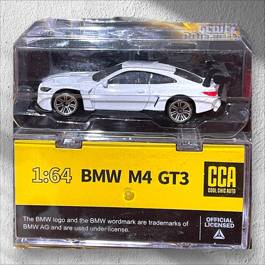 CCA - 1:64 - Premium - BMW M4 GT3 - White Blister Pack (With Stackable Box)