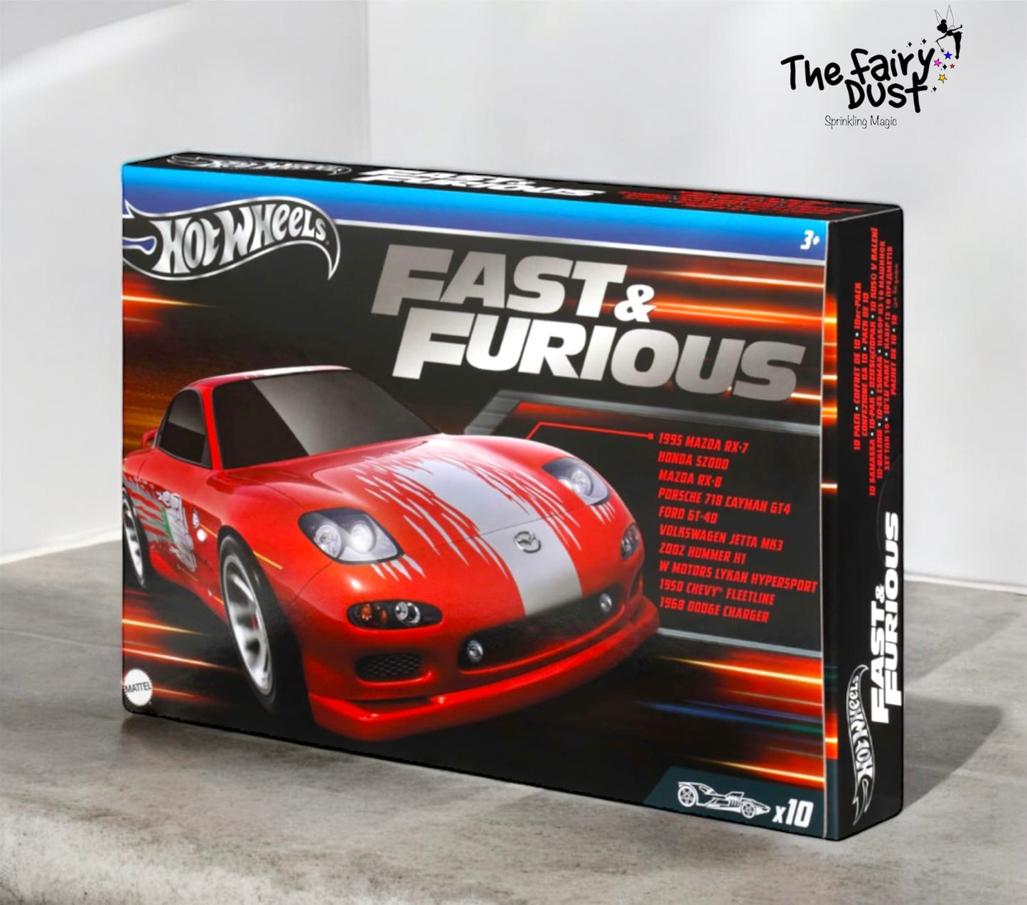 Hot Wheels Premium Fast & Furious (Import) Pack of 10 cars