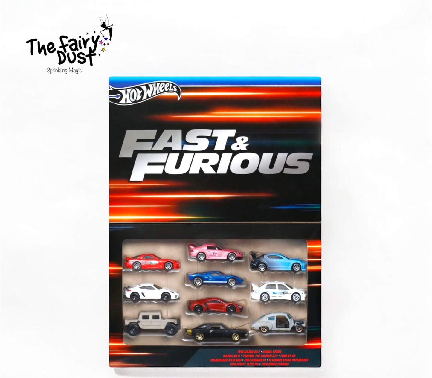 Hot Wheels Premium Fast & Furious (Import) Pack of 10 cars