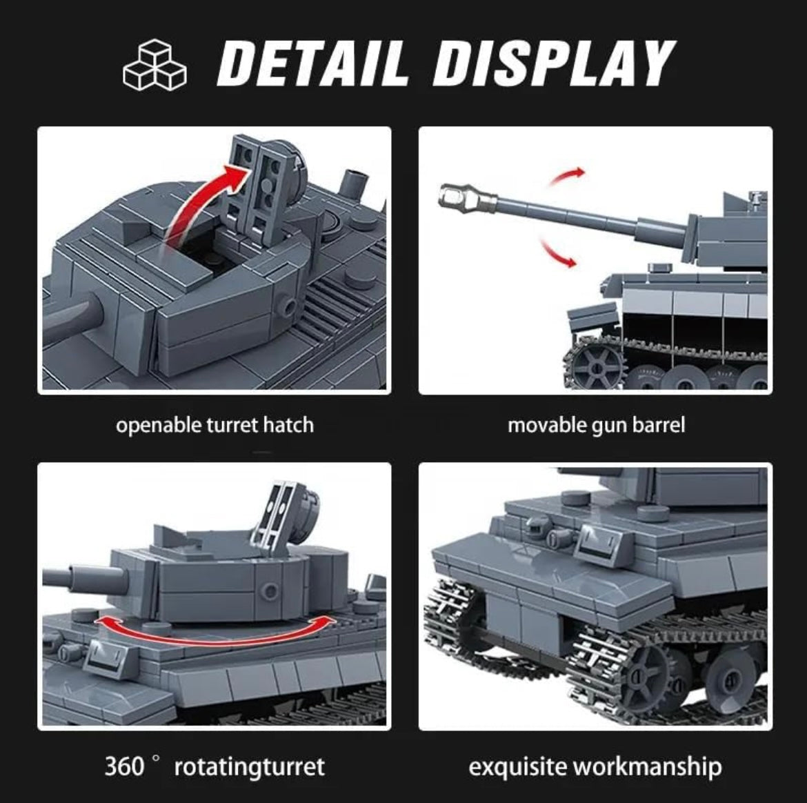 Tank 503 pcs Diy