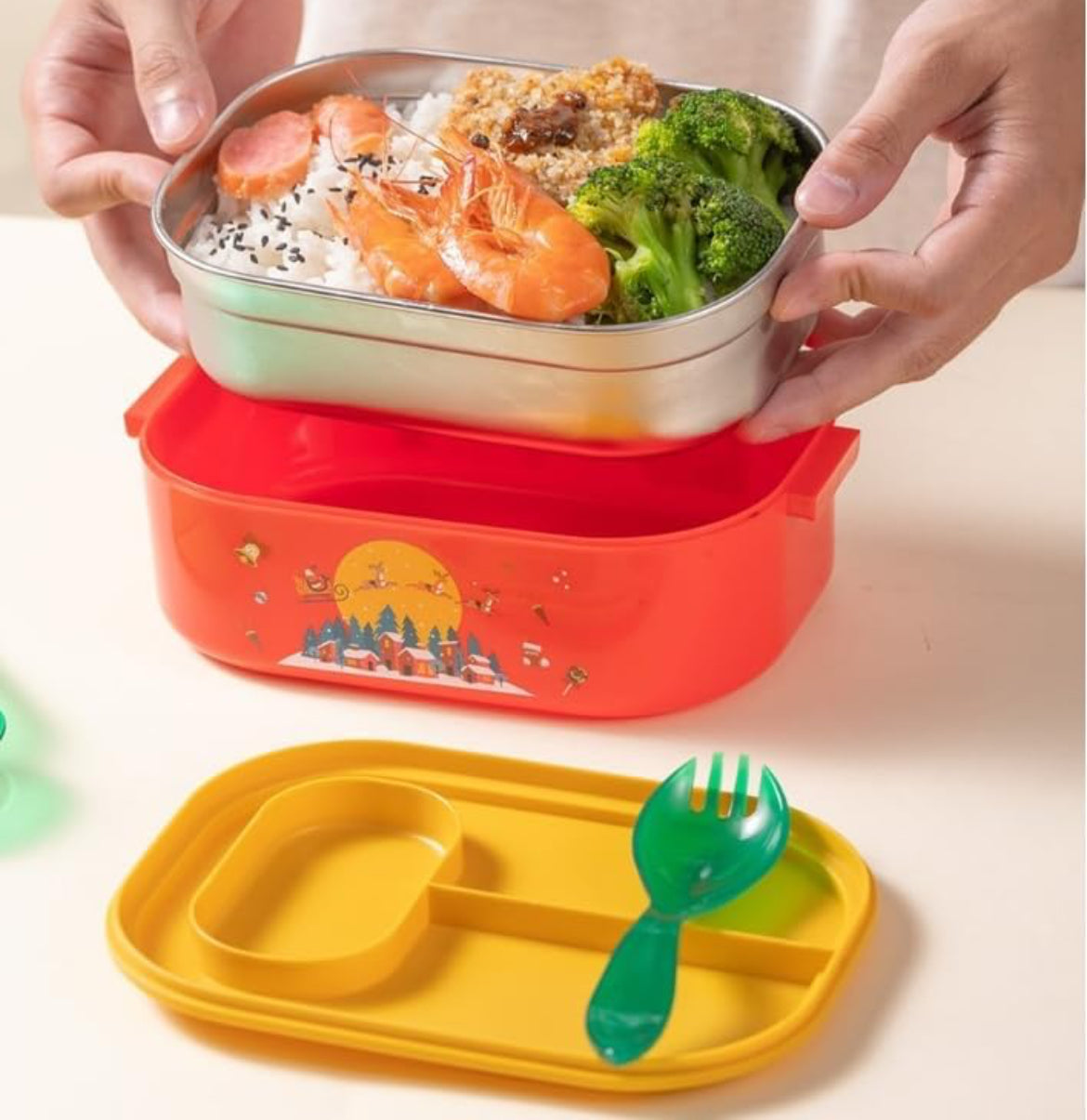 Christmas lunch box