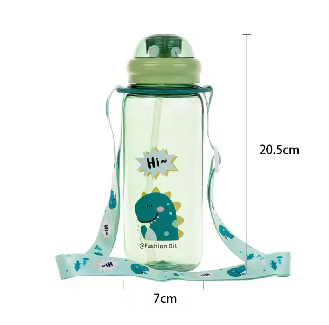 Jungle theme water bottle 520ml