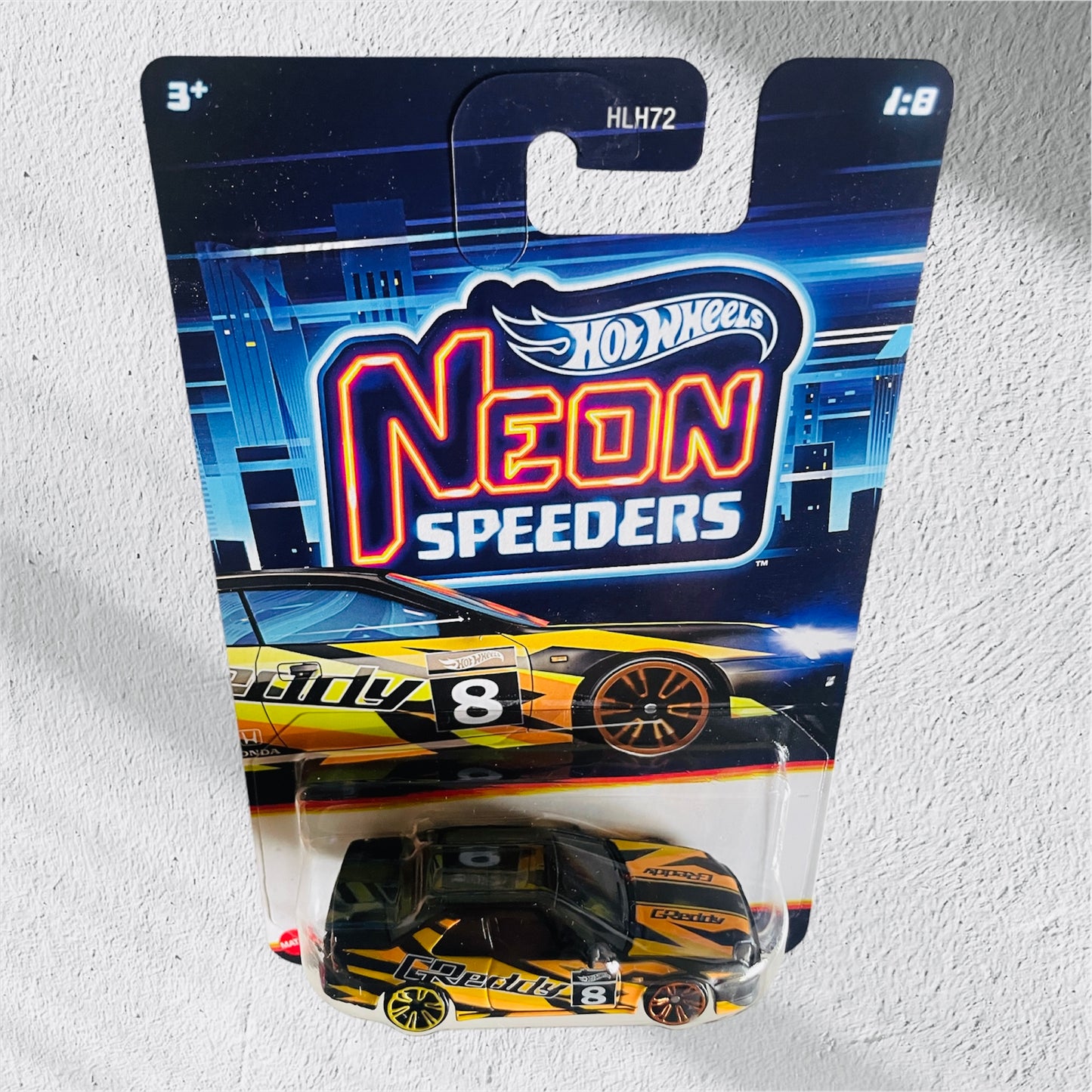 Hot Wheels Premium 1:64 - Neon Speeders – ‘98 Honda Prelude