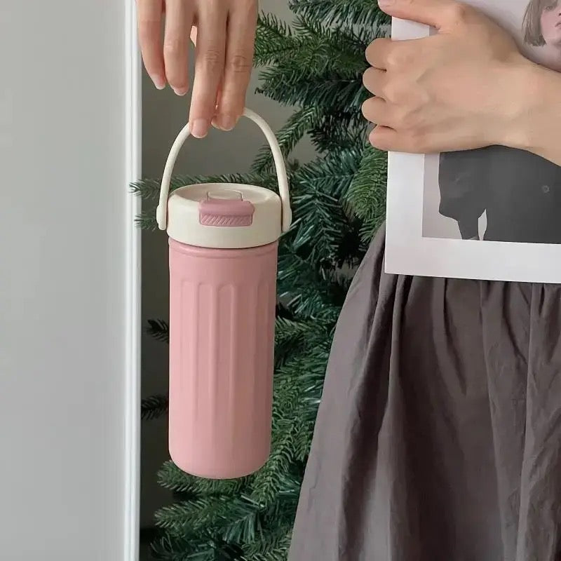 Hscup Stainless Steel vacuum flask 500ml Candy Theme