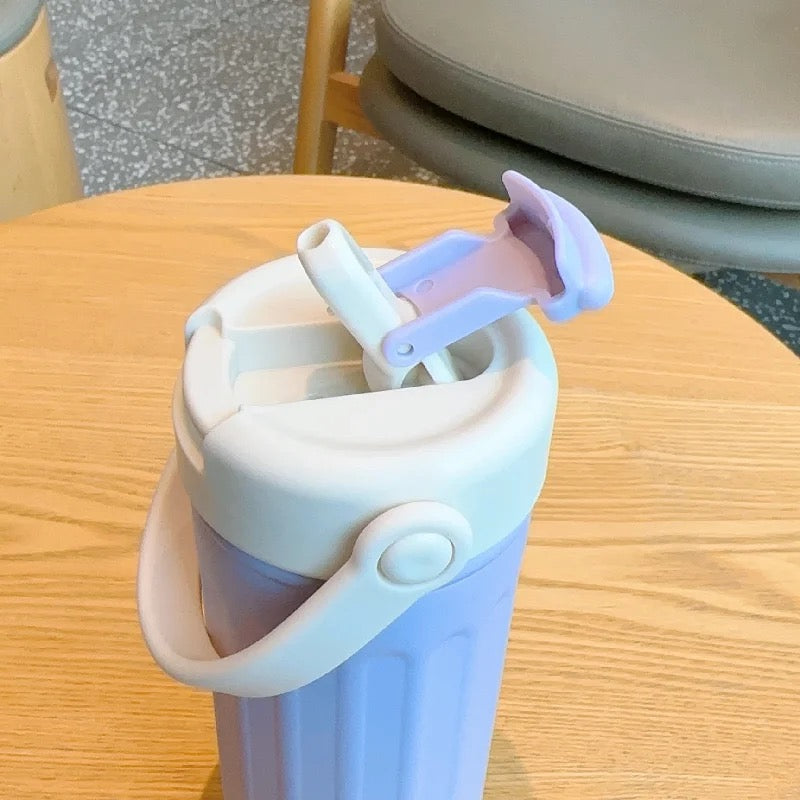 Hscup Stainless Steel vacuum flask 500ml Candy Theme