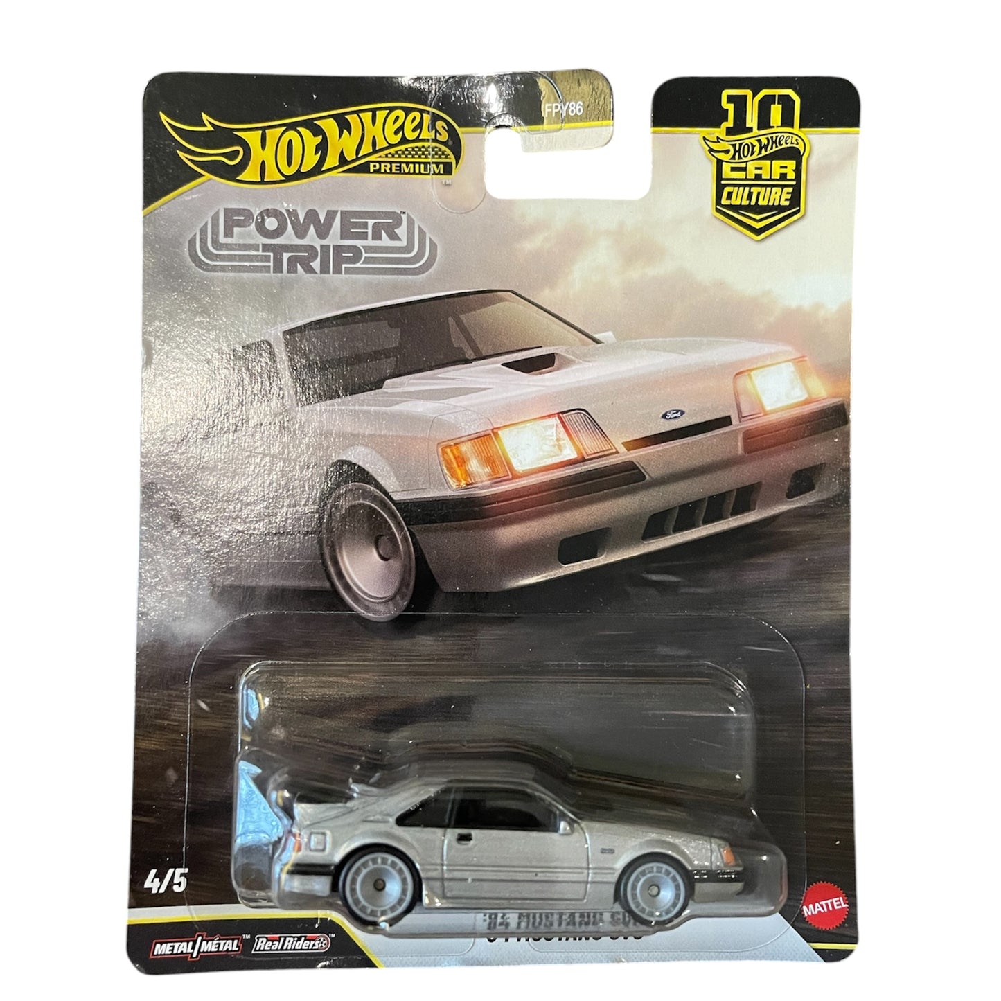 Hot Wheels Premium Car Culture Power Trip 84 Mustang imported
