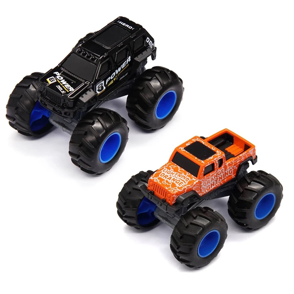Mini monster trucks