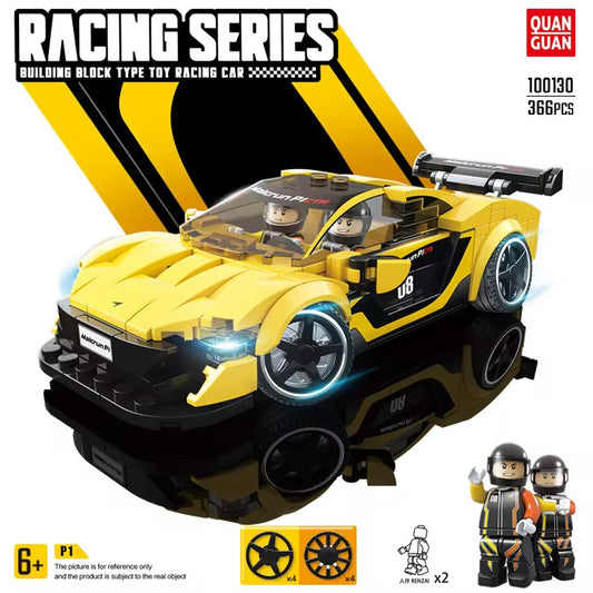 Racing series build blocks car