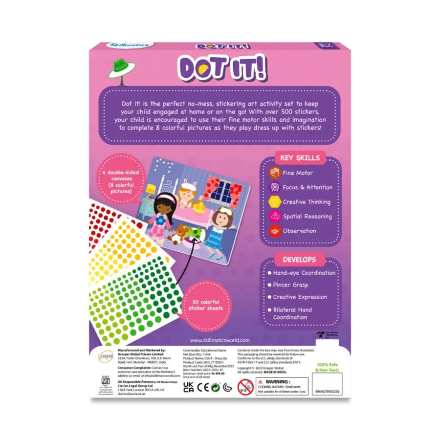 Skillmatics - Dot It - Dress Up