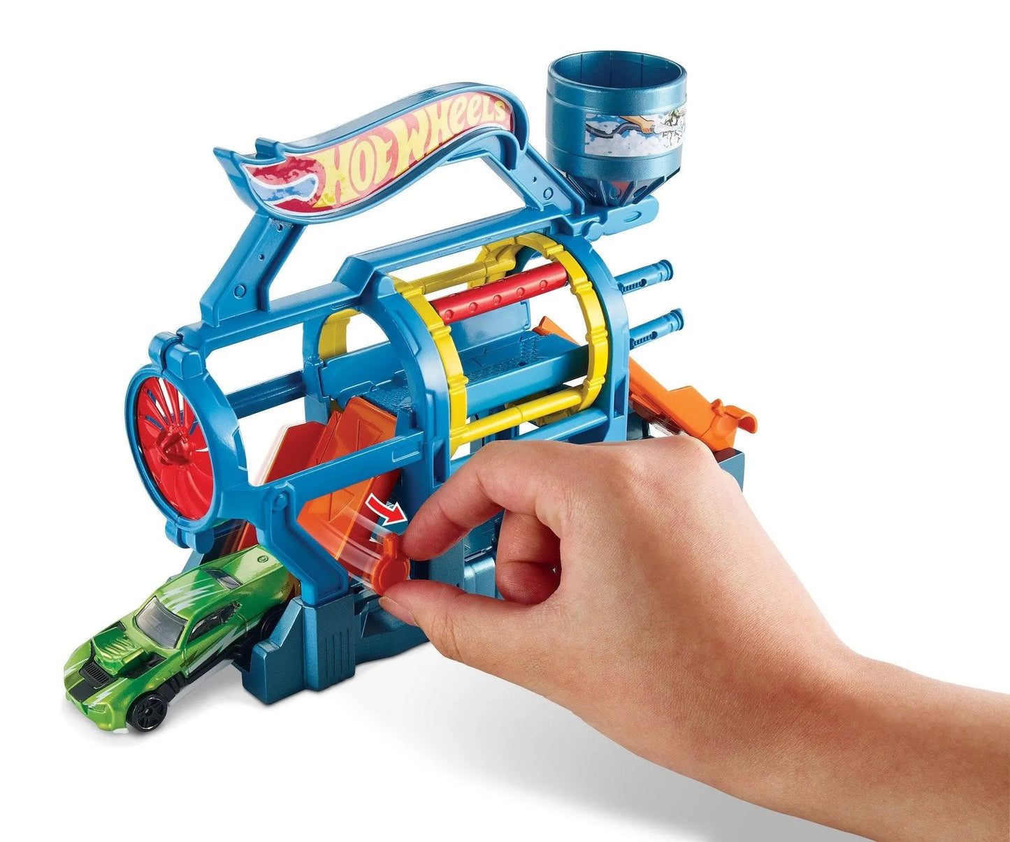 Hot Wheels City - Turbo Jet Car wash play set (HW TRACK)