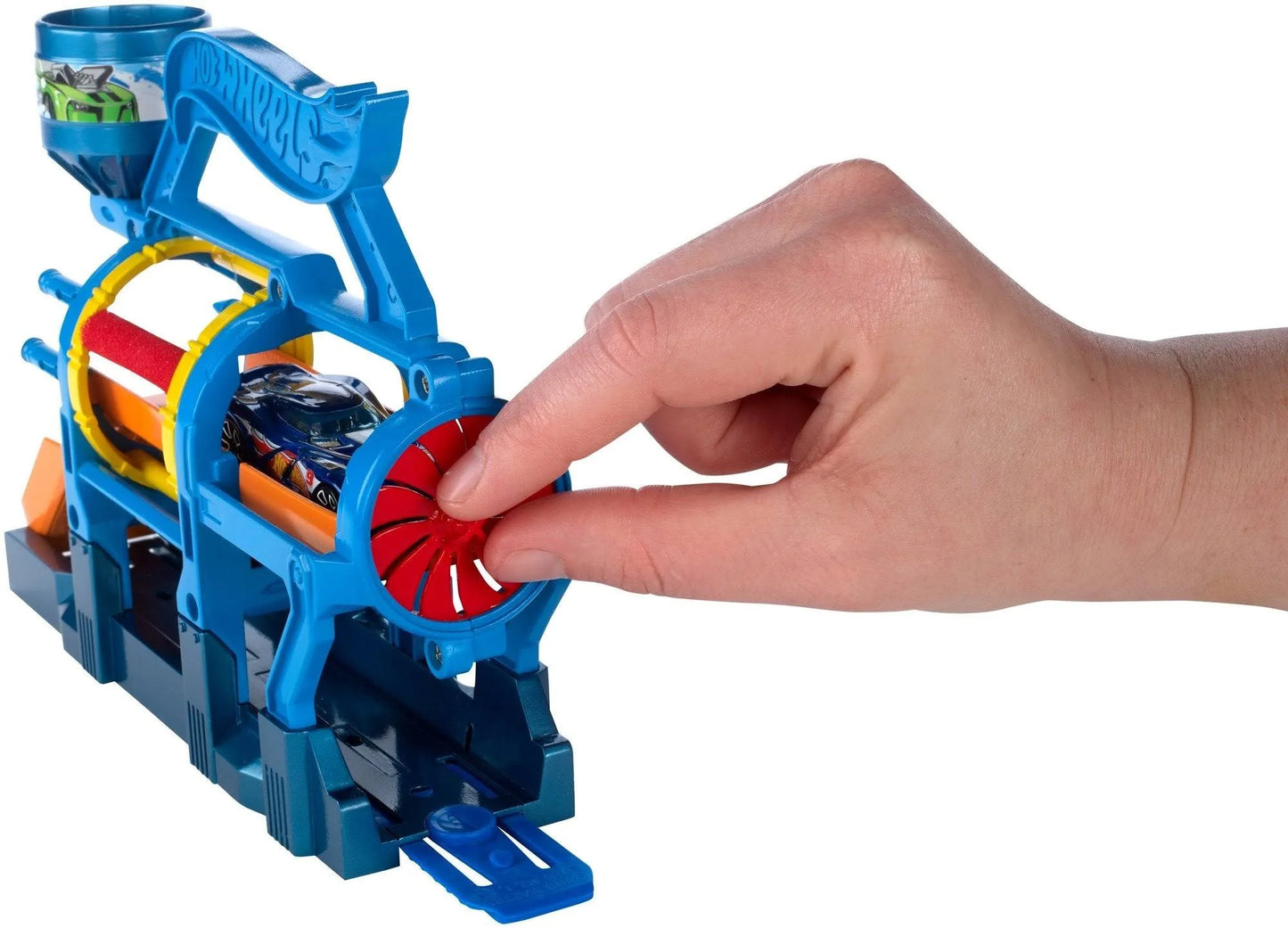 Hot Wheels City - Turbo Jet Car wash play set (HW TRACK)