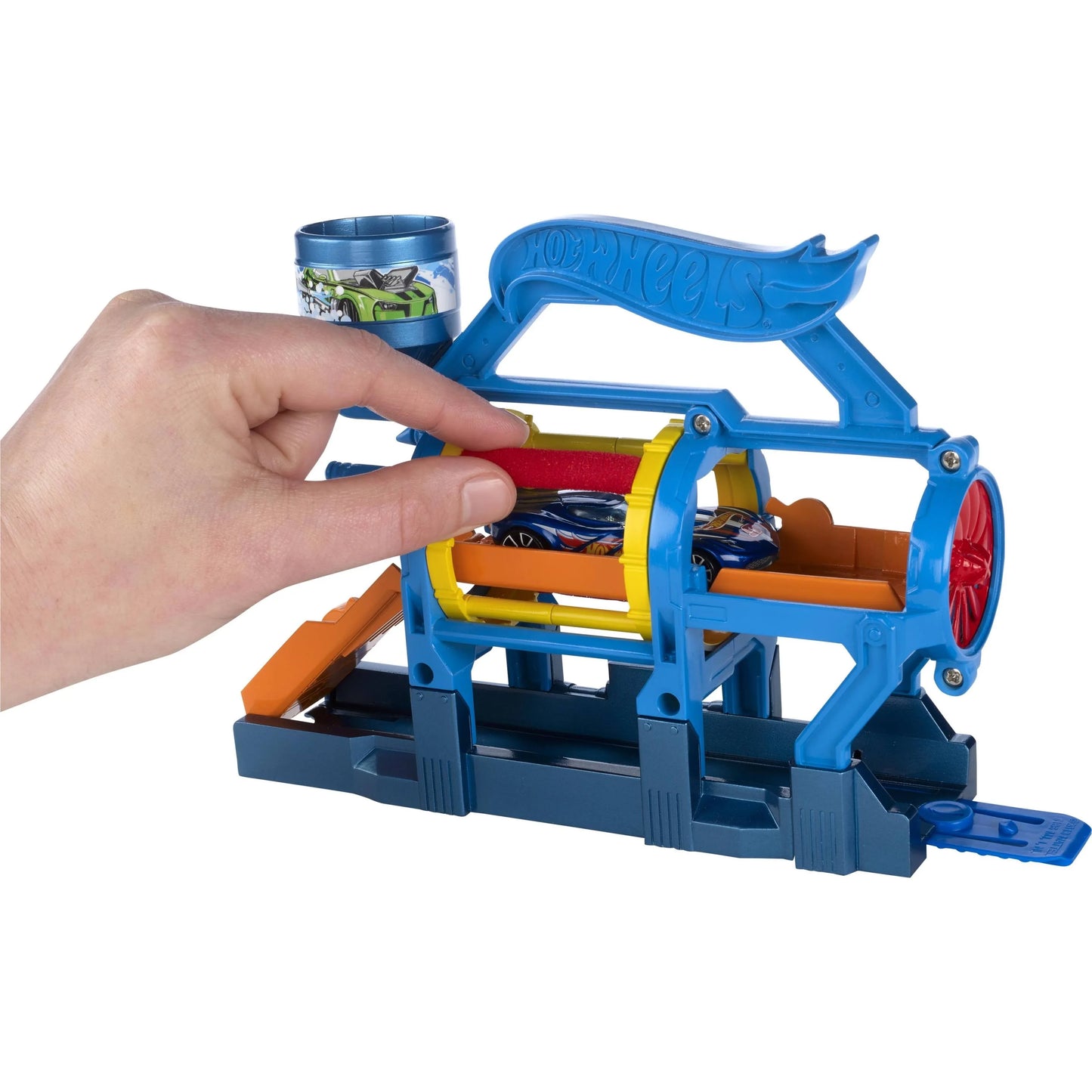 Hot Wheels City - Turbo Jet Car wash play set (HW TRACK)