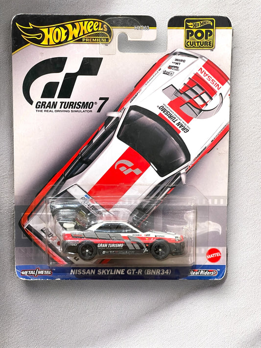 Hot Wheels - Premium 1:64 - Gran Turismo Nissan Skyline GTR (BNR-34)