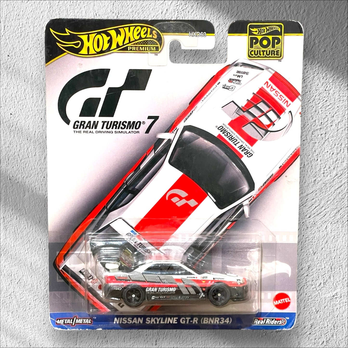 Hot Wheels - Premium 1:64 - Gran Turismo Nissan Skyline GTR (BNR-34)