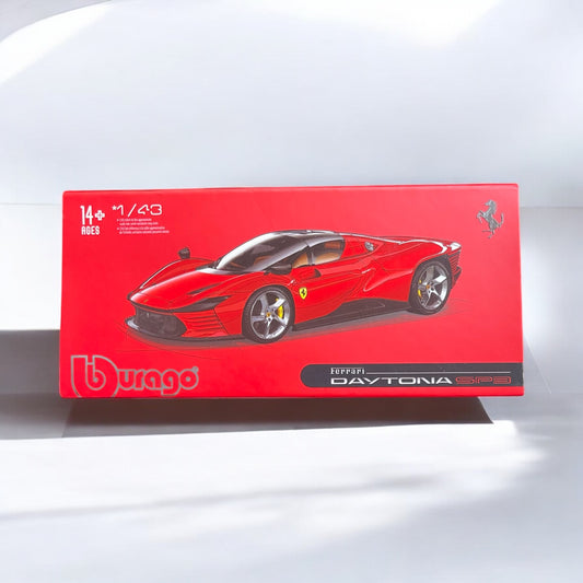1:43 Bburago Scale Model Die Cast- Ferrari - SP3 DAYTONA - Rare Collectible Box (imported)
