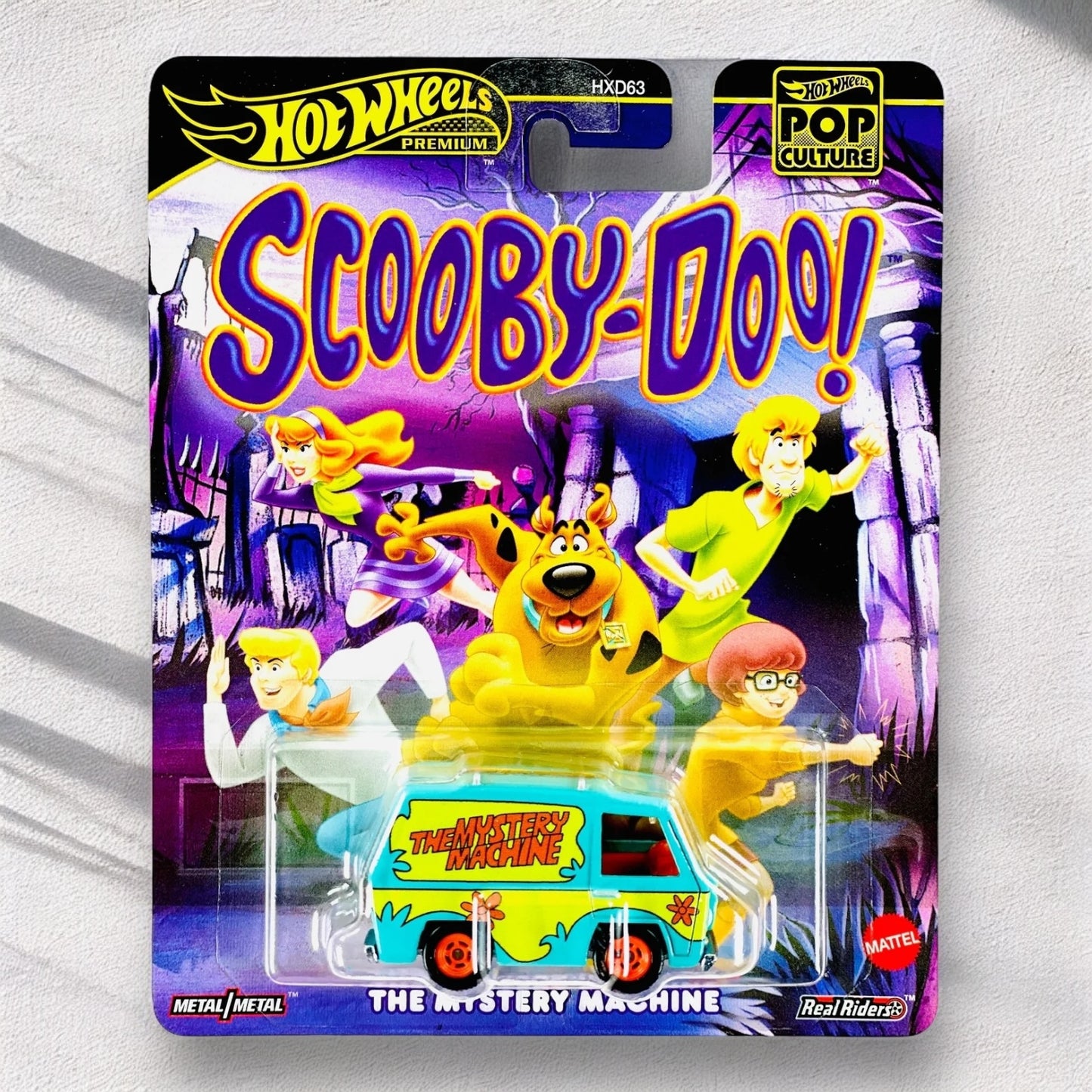 Hot Wheels - Premium 1:64 The Mystery Machine Scooby Doo