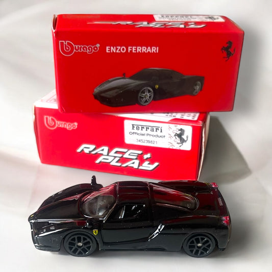 1:64 Bburago Scale Model Die Cast- Ferrari - Enzo Ferrari (Black)