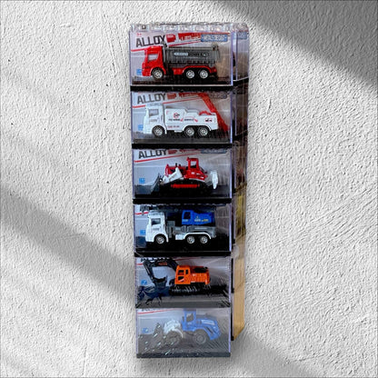 Premium Alloy Construction Vehicle Set – Die-Cast Metal Trucks for Kids