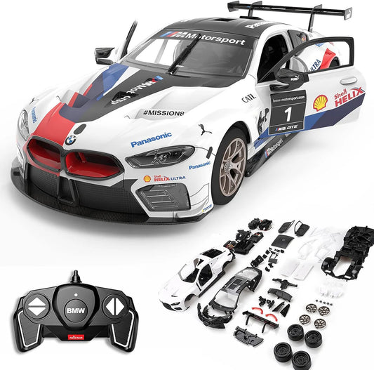 Rastar 1:18 BMW M8 - RC Assembly Model Kit (BMW Official Licensed Product)