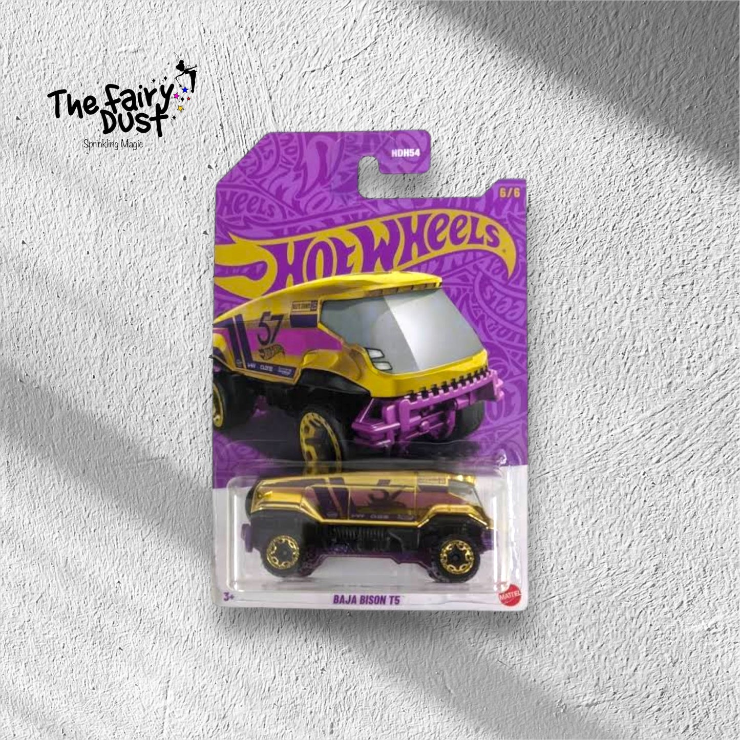 Hot Wheels 1:64 -  Baja Bison T5 “Chase” Rare scale model