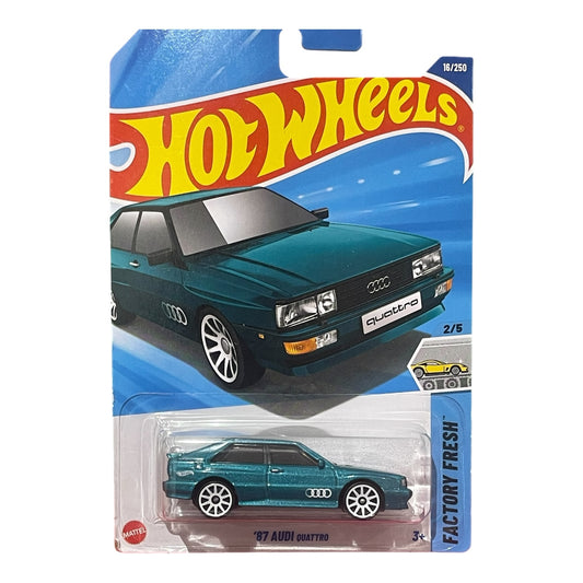 Hot Wheels - 1:64 Die-cast - 87 Audi Quattro